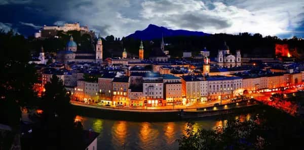 Geführte Radtour Salzburg – Altstadt bis Alpe Adria